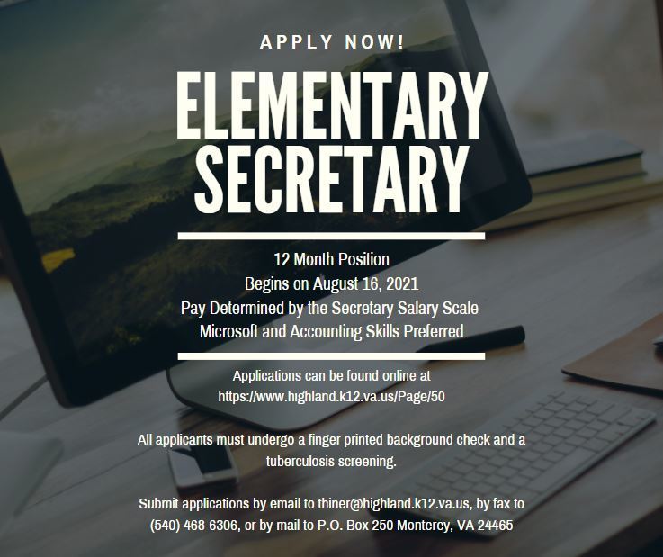 Elementary Secretary 